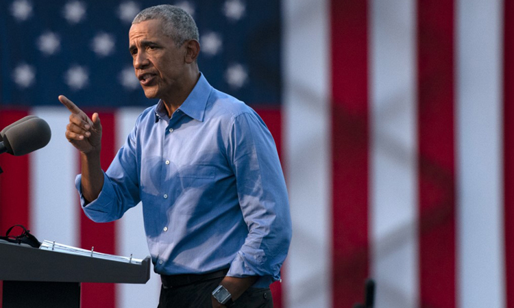 Cựu tổng thống Obama: 'Ngày xưa chỉ đi bán kem cũng nộp nhiều thuế hơn ông Trump' Cựu tổng thống Obama: 'Ngày xưa chỉ đi bán kem cũng nộp nhiều thuế hơn ông Trump'