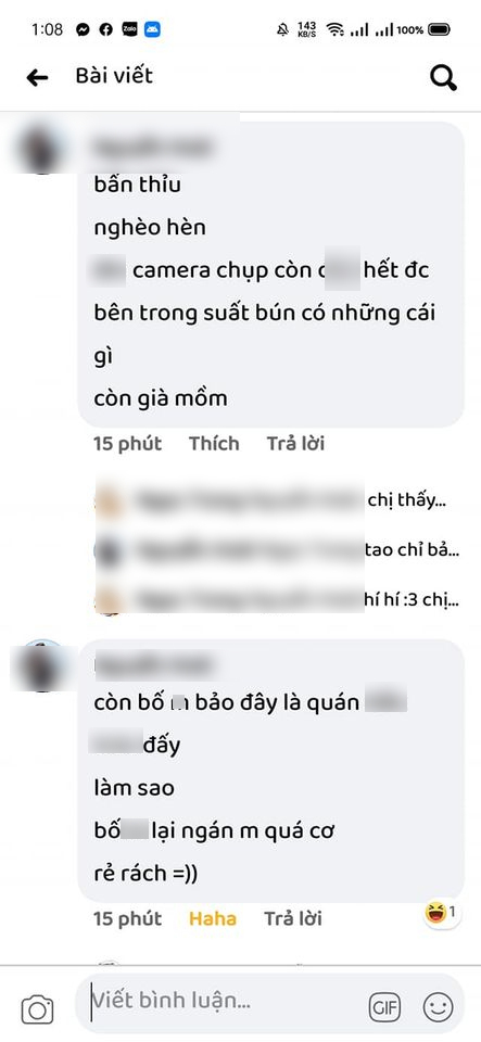 Đăng đàn bóc phốt quán bún đậu 'treo đầu dê bán thịt chó', nữ sinh viên bị chủ quán chửi là 'đồ nghèo hèn, dơ bẩn, ăn bám' - 5 Đăng đàn bóc phốt quán bún đậu 'treo đầu dê bán thịt chó', nữ sinh viên bị chủ quán chửi là 'đồ nghèo hèn, dơ bẩn, ăn bám' - 5