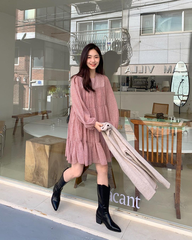 Ghim 5 công thức mix váy + giày này, style của các nàng sẽ 'một bước lên tiên' - 6 Ghim 5 công thức mix váy + giày này, style của các nàng sẽ 'một bước lên tiên' - 6