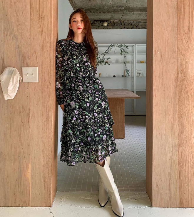 Ghim 5 công thức mix váy + giày này, style của các nàng sẽ 'một bước lên tiên' - 5 Ghim 5 công thức mix váy + giày này, style của các nàng sẽ 'một bước lên tiên' - 5