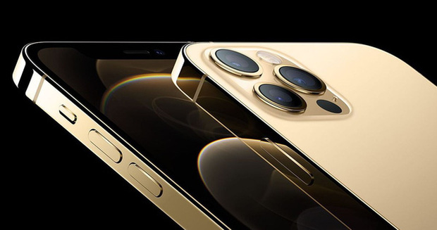 iPhone 12 Pro màu Gold có khung viền thép bền hơn so với các màu khác iPhone 12 Pro màu Gold có khung viền thép bền hơn so với các màu khác