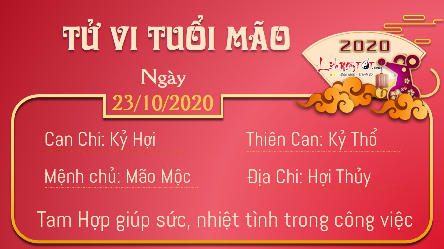 Tử vi thứ 6 ngày 23/10/2020 của 12 con giáp: Thìn mâu thuẫn, Tý gặp quý nhân - 3 Tử vi thứ 6 ngày 23/10/2020 của 12 con giáp: Thìn mâu thuẫn, Tý gặp quý nhân - 3