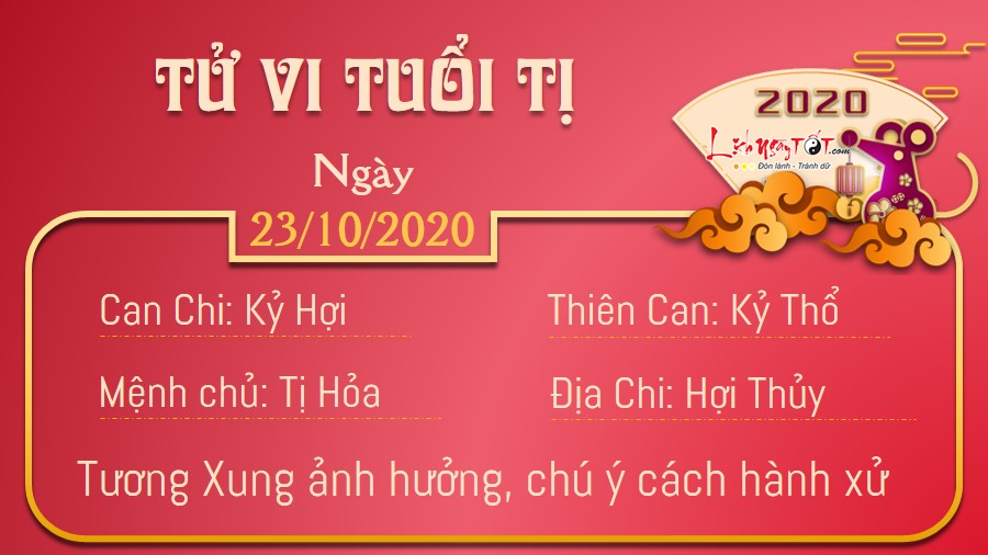 Tử vi thứ 6 ngày 23/10/2020 của 12 con giáp: Thìn mâu thuẫn, Tý gặp quý nhân - 5 Tử vi thứ 6 ngày 23/10/2020 của 12 con giáp: Thìn mâu thuẫn, Tý gặp quý nhân - 5