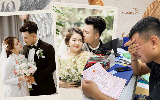 Chuyện hôn nhân thu hút 21 nghìn like của cặp đôi quen nhau vì một cái bàn, lần đầu tiên gặp vào lúc 3 giờ sáng và bức hình che mặt khóc ngày kết hôn - 1 Chuyện hôn nhân thu hút 21 nghìn like của cặp đôi quen nhau vì một cái bàn, lần đầu tiên gặp vào lúc 3 giờ sáng và bức hình che mặt khóc ngày kết hôn - 1