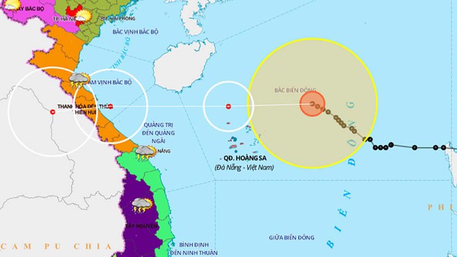 Khả năng hình thành bão số 9 mạnh hơn cơn bão đang hoành hành trên biển Đông Khả năng hình thành bão số 9 mạnh hơn cơn bão đang hoành hành trên biển Đông