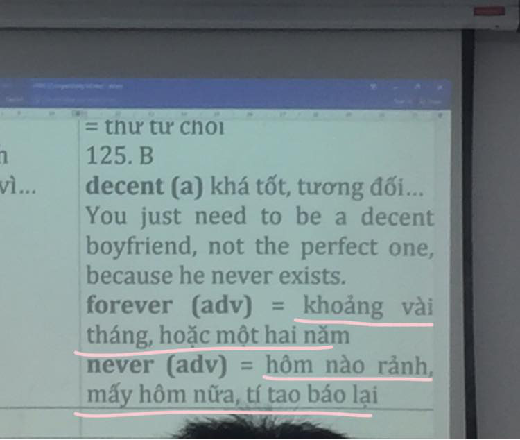 Giải nghĩa từ theo kiểu 'cà khia', thầy giáo khiến dân mạng cười ồ vì 'quá mặn' Giải nghĩa từ theo kiểu 'cà khia', thầy giáo khiến dân mạng cười ồ vì 'quá mặn'