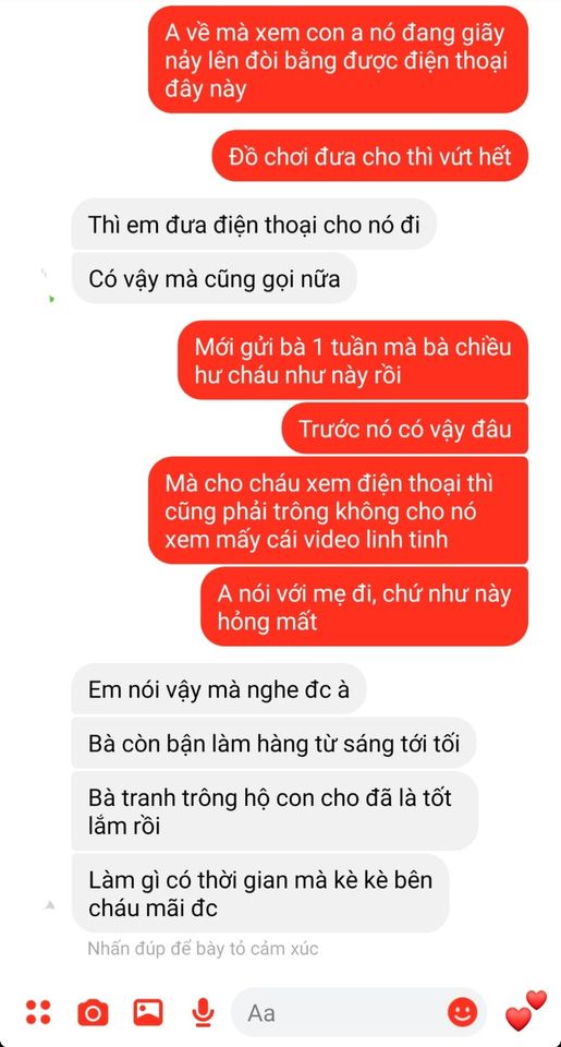 Bận đi công tác nhờ mẹ chồng chăm cháu hộ, sau 1 tháng con dâu tá hỏa thấy con mình 'biến thành người khác' bèn kêu với chồng nhưng lại bị mắng như tát nước Bận đi công tác nhờ mẹ chồng chăm cháu hộ, sau 1 tháng con dâu tá hỏa thấy con mình 'biến thành người khác' bèn kêu với chồng nhưng lại bị mắng như tát nước