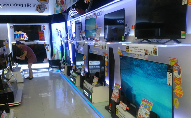 Hàng loạt điều hoà, tivi và tủ lạnh hạng sang 'đua' giảm giá 'sập sàn' cuối tháng 10 Hàng loạt điều hoà, tivi và tủ lạnh hạng sang 'đua' giảm giá 'sập sàn' cuối tháng 10