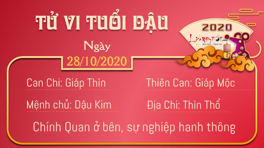 Tử vi thứ 4 ngày 28/10/2020 của 12 con giáp: Thìn phát tài, Dần gặp rắc rối - 9 Tử vi thứ 4 ngày 28/10/2020 của 12 con giáp: Thìn phát tài, Dần gặp rắc rối - 9