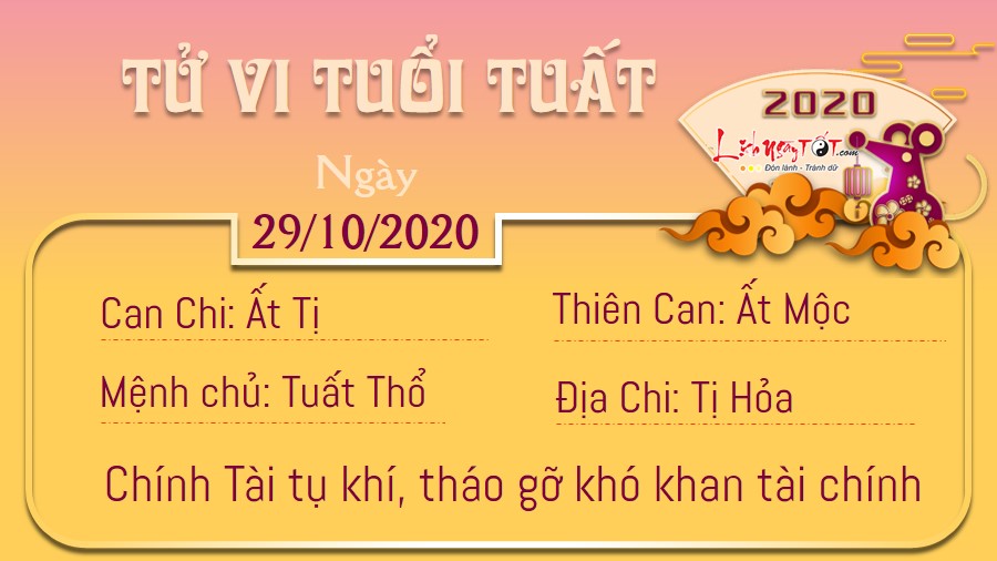 Tử vi thứ 5 ngày 29/10/2020 của 12 con giáp: Mão gặp rắc rối công sở, Thìn kiếm được tiền - 10 Tử vi thứ 5 ngày 29/10/2020 của 12 con giáp: Mão gặp rắc rối công sở, Thìn kiếm được tiền - 10