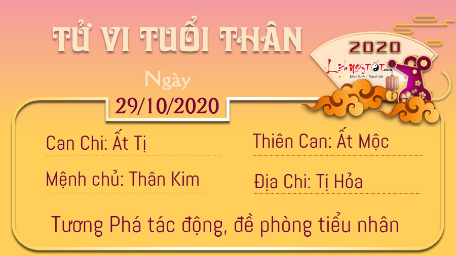 Tử vi thứ 5 ngày 29/10/2020 của 12 con giáp: Mão gặp rắc rối công sở, Thìn kiếm được tiền - 8 Tử vi thứ 5 ngày 29/10/2020 của 12 con giáp: Mão gặp rắc rối công sở, Thìn kiếm được tiền - 8