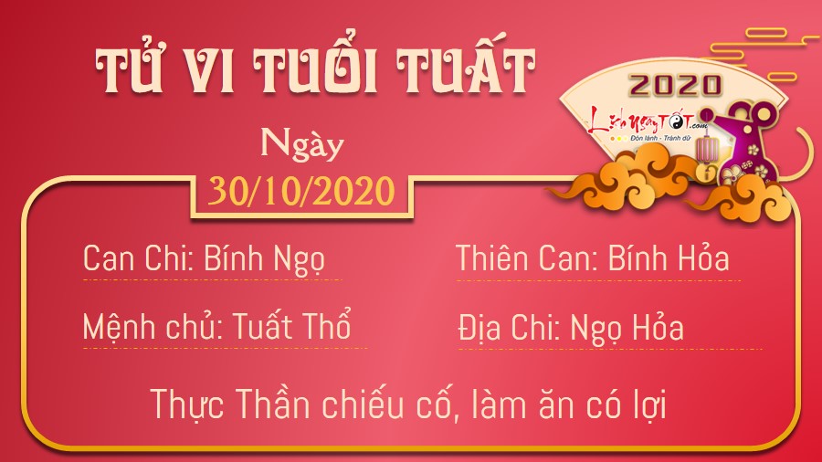 Tử vi thứ 6 ngày 30/10/2020 của 12 con giáp: Dậu được thưởng, Mão phải chú ý tài sản - 10 Tử vi thứ 6 ngày 30/10/2020 của 12 con giáp: Dậu được thưởng, Mão phải chú ý tài sản - 10