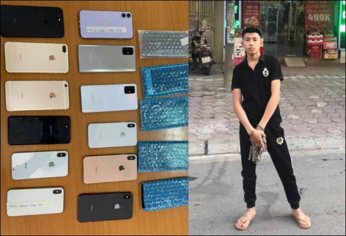 Thanh niên 18 tuổi gây ra 15 vụ cướp giật tại Hà Nội