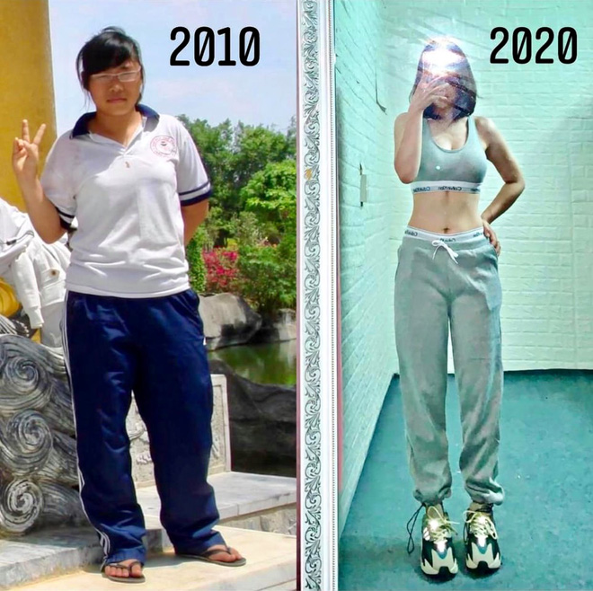 Tham gia 'thử thách 10 năm', cô gái khiến chàng trai năm xưa phải hối hận vì màn dậy thì thành công Tham gia 'thử thách 10 năm', cô gái khiến chàng trai năm xưa phải hối hận vì màn dậy thì thành công