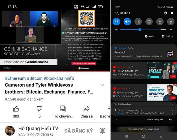 Hàng chục kênh YouTube triệu subs của Việt Nam bị kẻ gian chiếm đoạt - 1 Hàng chục kênh YouTube triệu subs của Việt Nam bị kẻ gian chiếm đoạt - 1