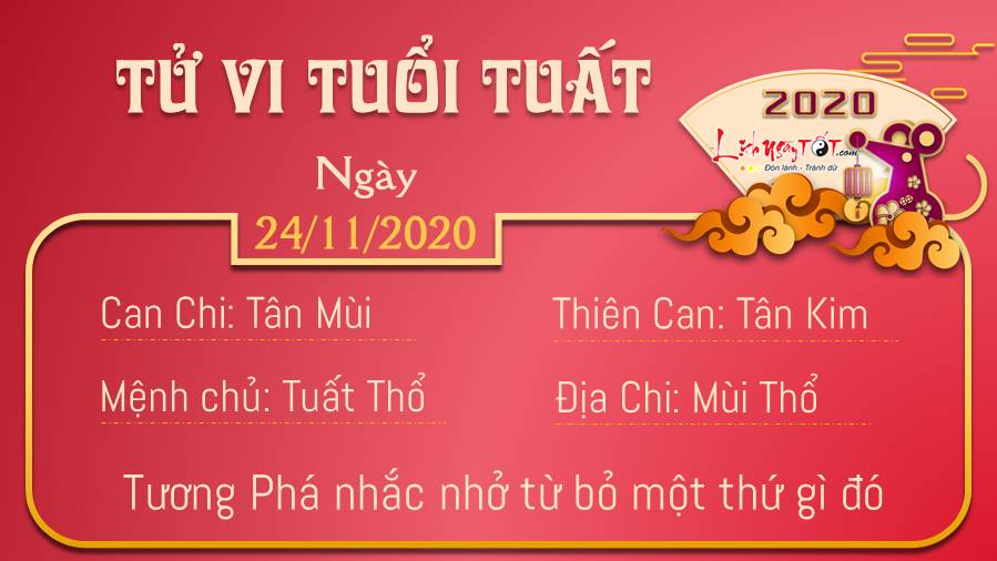 Tử vi thứ 3 ngày 24/11/2020 của 12 con giáp: Dần có tiền, Mão phải điều chỉnh hành vi - 10 Tử vi thứ 3 ngày 24/11/2020 của 12 con giáp: Dần có tiền, Mão phải điều chỉnh hành vi - 10