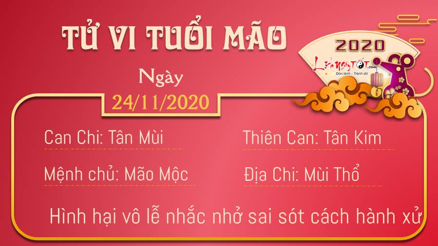 Tử vi thứ 3 ngày 24/11/2020 của 12 con giáp: Dần có tiền, Mão phải điều chỉnh hành vi - 3 Tử vi thứ 3 ngày 24/11/2020 của 12 con giáp: Dần có tiền, Mão phải điều chỉnh hành vi - 3