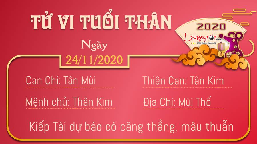 Tử vi thứ 3 ngày 24/11/2020 của 12 con giáp: Dần có tiền, Mão phải điều chỉnh hành vi - 8 Tử vi thứ 3 ngày 24/11/2020 của 12 con giáp: Dần có tiền, Mão phải điều chỉnh hành vi - 8