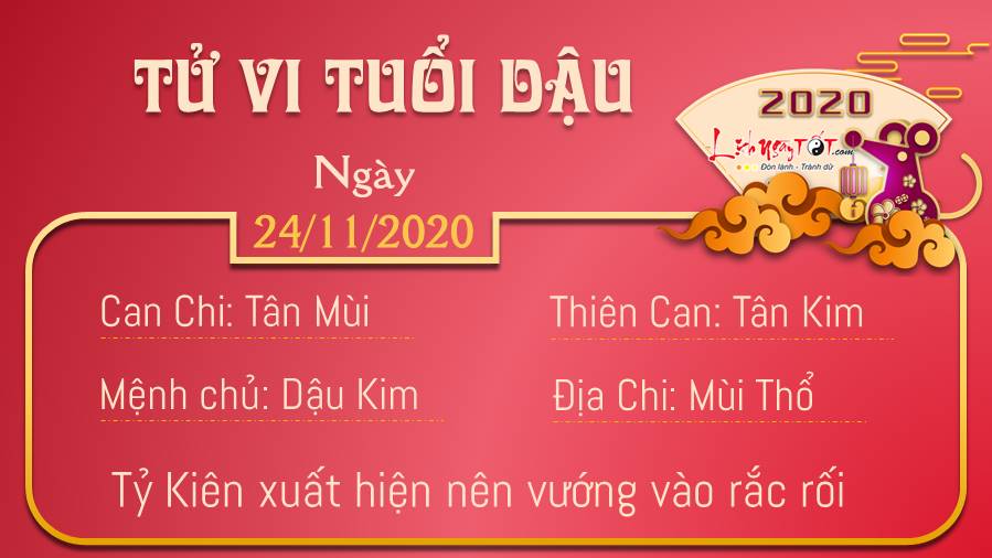 Tử vi thứ 3 ngày 24/11/2020 của 12 con giáp: Dần có tiền, Mão phải điều chỉnh hành vi - 9 Tử vi thứ 3 ngày 24/11/2020 của 12 con giáp: Dần có tiền, Mão phải điều chỉnh hành vi - 9
