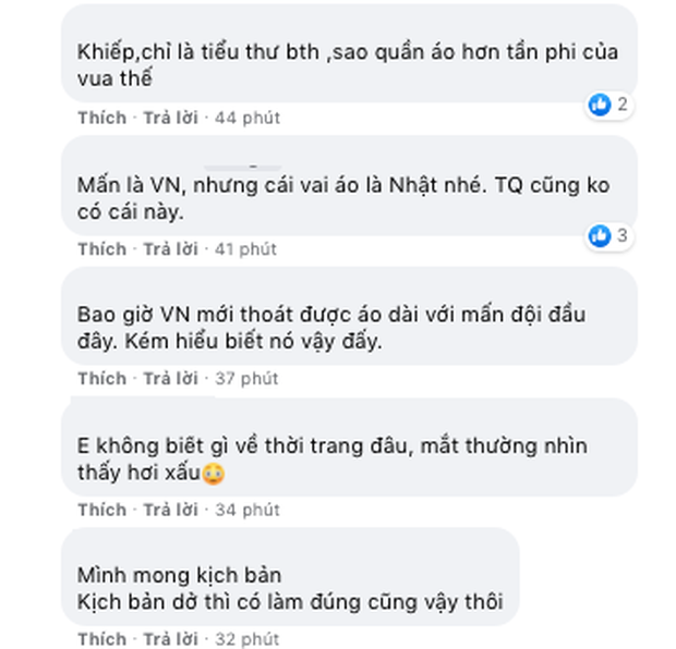 Netizen Việt 'ném đá' phục trang lồng lộn như phi tần của Hoạn Thư ở phim KIỀU - 4 Netizen Việt 'ném đá' phục trang lồng lộn như phi tần của Hoạn Thư ở phim KIỀU - 4
