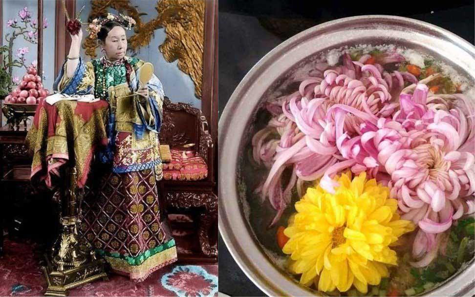 Tại sao Thái hậu Từ Hy lại thích thêm cánh hoa cúc vào món lẩu của mình? Tại sao Thái hậu Từ Hy lại thích thêm cánh hoa cúc vào món lẩu của mình?