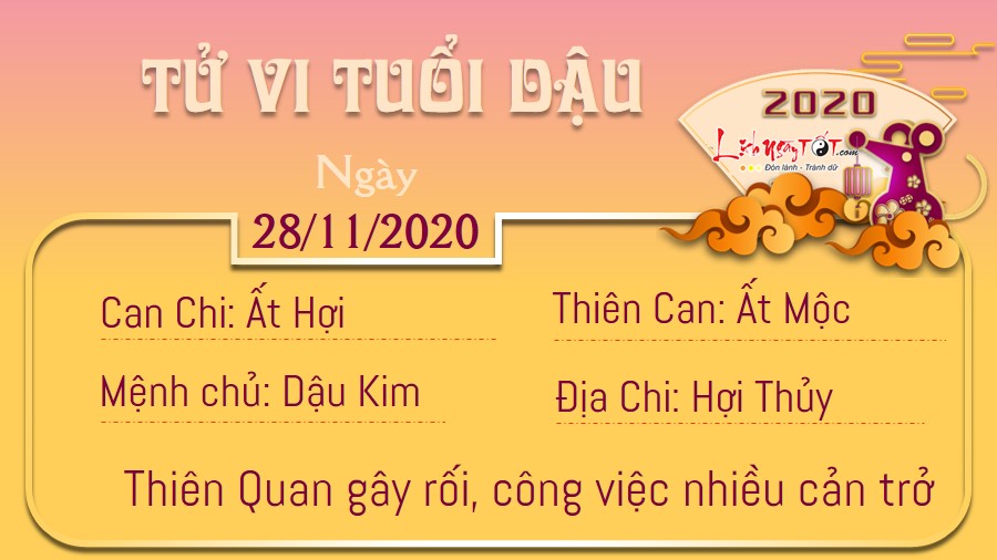 Tử vi thứ 7 ngày 28/11/2020 của 12 con giáp: Thìn thăng tiến, Hợi thất tình - 9 Tử vi thứ 7 ngày 28/11/2020 của 12 con giáp: Thìn thăng tiến, Hợi thất tình - 9