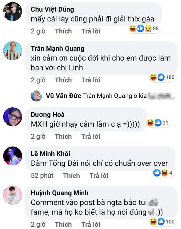 Linh Ngọc Đàm lại nổi đóa trên mạng xã hội, chốt lại với quan điểm gây nhiều tranh cãi: 'Bạn mình, mình bênh chứ mắc gì sợ!' - 4 Linh Ngọc Đàm lại nổi đóa trên mạng xã hội, chốt lại với quan điểm gây nhiều tranh cãi: 'Bạn mình, mình bênh chứ mắc gì sợ!' - 4
