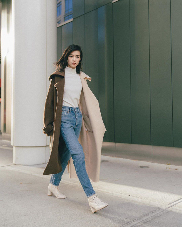 Chỉ cần diện cùng 4 kiểu trang phục này, chiếc quần jeans dù mờ nhạt đến mấy cũng 'biến hình' sang chảnh ngút ngàn - 8 Chỉ cần diện cùng 4 kiểu trang phục này, chiếc quần jeans dù mờ nhạt đến mấy cũng 'biến hình' sang chảnh ngút ngàn - 8