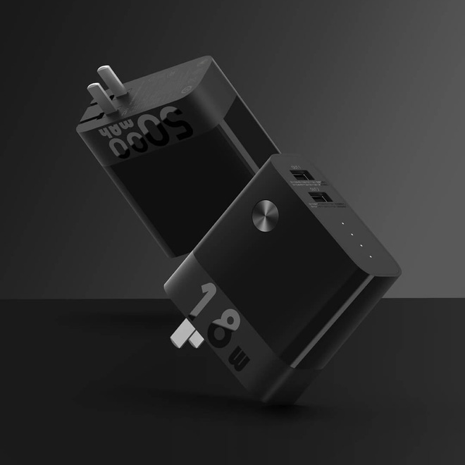 Xiaomi ra mắt củ sạc tích hợp pin dự phòng: 5000mAh, sạc nhanh 18W, 2 cổng USB-A, giá 450.000 đồng - 1 Xiaomi ra mắt củ sạc tích hợp pin dự phòng: 5000mAh, sạc nhanh 18W, 2 cổng USB-A, giá 450.000 đồng - 1