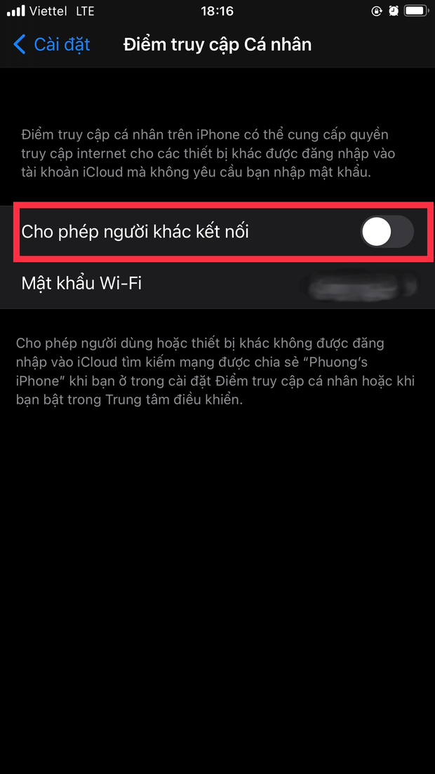 Mẹo hay biến iPhone thành 'cục phát Wi-Fi' với đường truyền internet tốc độ cao cực đơn giản - 3 Mẹo hay biến iPhone thành 'cục phát Wi-Fi' với đường truyền internet tốc độ cao cực đơn giản - 3