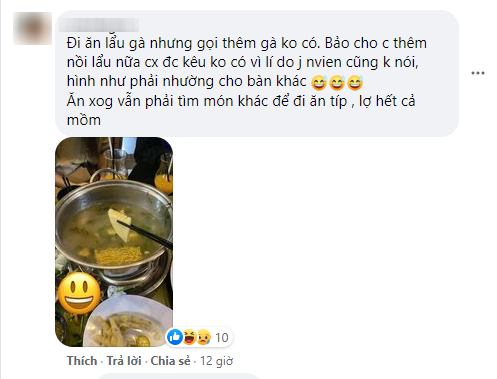 Quán Lẩu gà lá é Đà Lạt ở Hà Nội vừa được review khen đã có thực khách tới chê: Khách kêu 'lèo tèo', không đầy đặn như review, chủ quán thanh minh nhưng không được đồng tình? - 7 Quán Lẩu gà lá é Đà Lạt ở Hà Nội vừa được review khen đã có thực khách tới chê: Khách kêu 'lèo tèo', không đầy đặn như review, chủ quán thanh minh nhưng không được đồng tình? - 7