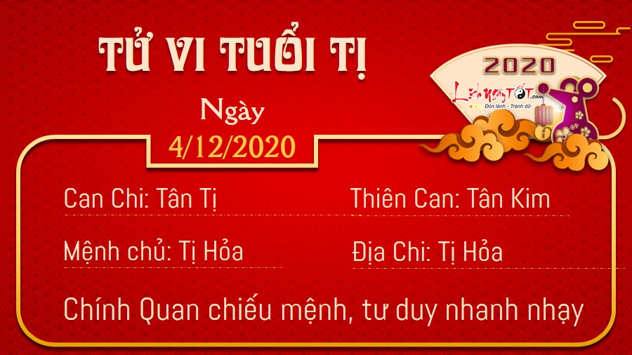 Tử vi thứ 6 ngày 04/12/2020 của 12 con giáp: Tý dư tiền, Hợi kiêu ngạo - 5 Tử vi thứ 6 ngày 04/12/2020 của 12 con giáp: Tý dư tiền, Hợi kiêu ngạo - 5