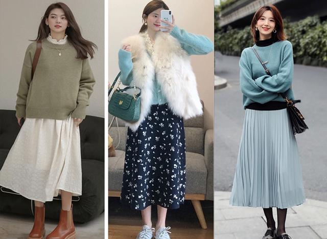 Cặp đôi áo len + chân váy: 5 quy tắc mix đồ giúp nàng công sở nhìn gọn dáng và sang chảnh từ đầu tới chân - 3 Cặp đôi áo len + chân váy: 5 quy tắc mix đồ giúp nàng công sở nhìn gọn dáng và sang chảnh từ đầu tới chân - 3