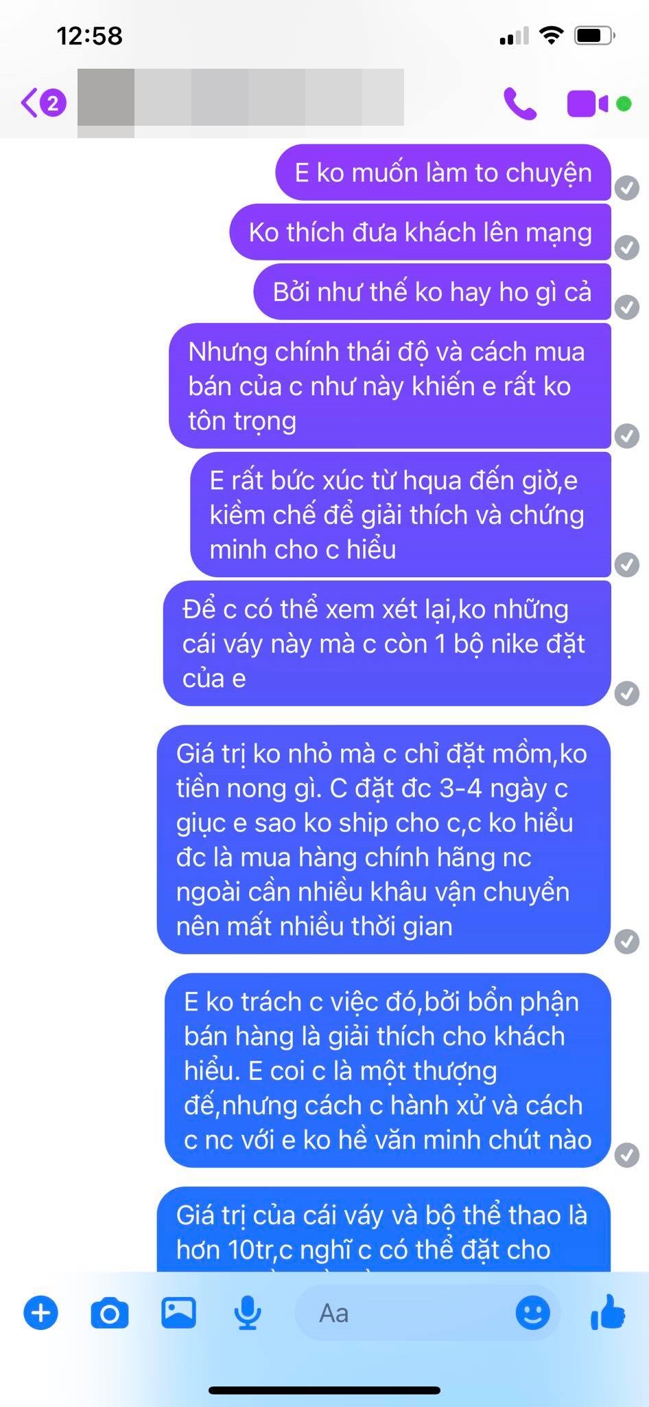 Mẹ Phạm Hương bị tố 'bom hàng' 10 triệu đồng, thái độ thách thức người bán 'bóc phốt' lên mạng xã hội? - 3 Mẹ Phạm Hương bị tố 'bom hàng' 10 triệu đồng, thái độ thách thức người bán 'bóc phốt' lên mạng xã hội? - 3