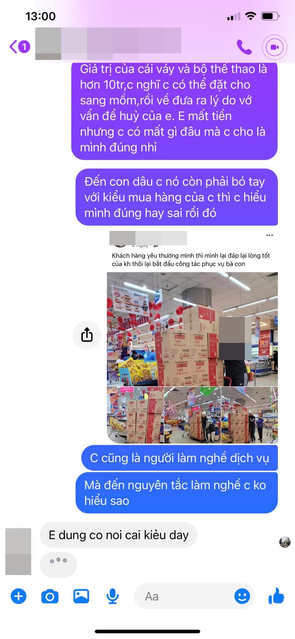 Mẹ Phạm Hương bị tố 'bom hàng' 10 triệu đồng, thái độ thách thức người bán 'bóc phốt' lên mạng xã hội? - 4 Mẹ Phạm Hương bị tố 'bom hàng' 10 triệu đồng, thái độ thách thức người bán 'bóc phốt' lên mạng xã hội? - 4