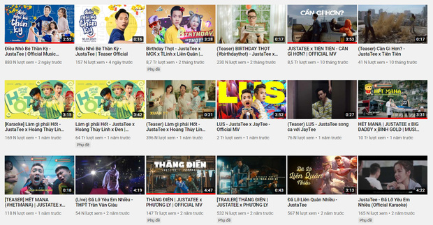 2 năm toàn ra nhạc quảng cáo không 1 sản phẩm cá nhân nào mà kênh YouTube của JustaTee vẫn đạt 1 triệu người đăng ký! - 2 2 năm toàn ra nhạc quảng cáo không 1 sản phẩm cá nhân nào mà kênh YouTube của JustaTee vẫn đạt 1 triệu người đăng ký! - 2