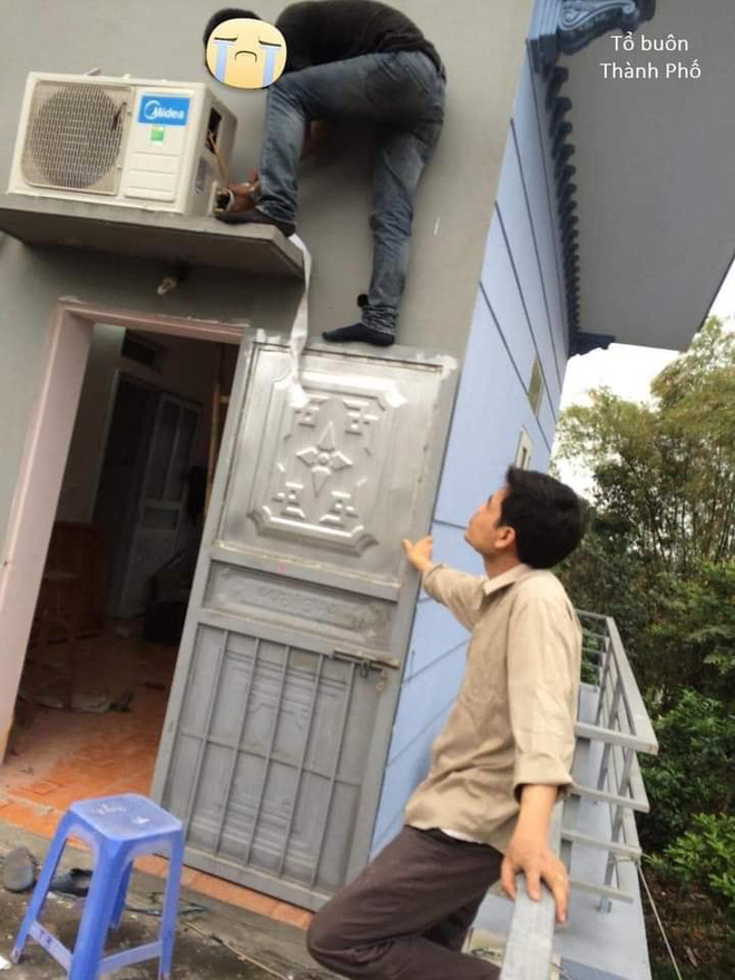Xung phong lắp điều hòa nhưng loay hoay 2 tiếng chưa xong, thanh niên khiến mẹ bạn gái phải cứu nguy Xung phong lắp điều hòa nhưng loay hoay 2 tiếng chưa xong, thanh niên khiến mẹ bạn gái phải cứu nguy