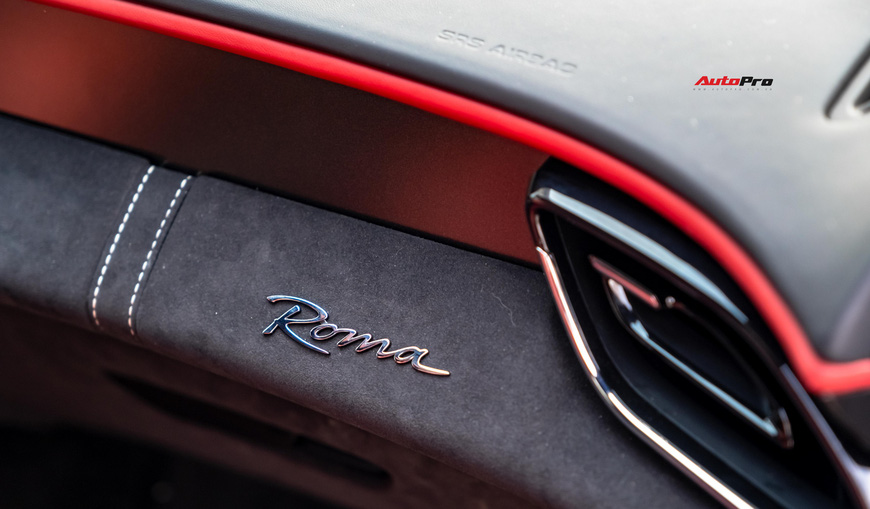 Soi chi tiết Ferrari Roma đầu tiên Việt Nam: Siêu xe 4 chỗ với thiết kế lạ mắt, nội thất còn gây bất ngờ hơn - 19 Soi chi tiết Ferrari Roma đầu tiên Việt Nam: Siêu xe 4 chỗ với thiết kế lạ mắt, nội thất còn gây bất ngờ hơn - 19