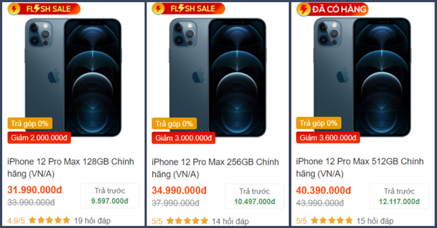 Săm soi giá iPhone 12 những ngày cận Tết: 12 mini giảm giá cực sâu, 12 Pro Max hạ nhiệt - 7 Săm soi giá iPhone 12 những ngày cận Tết: 12 mini giảm giá cực sâu, 12 Pro Max hạ nhiệt - 7