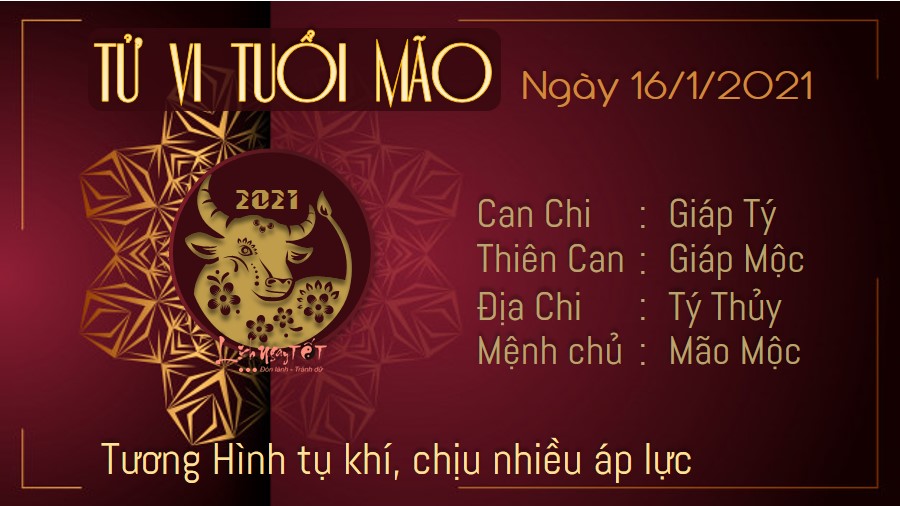Tử vi thứ 7 ngày 16/01/2021 của 12 con giáp: Mão áp lực, Tị kiếm tiền - 3 Tử vi thứ 7 ngày 16/01/2021 của 12 con giáp: Mão áp lực, Tị kiếm tiền - 3