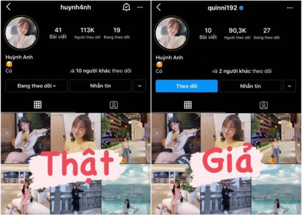 Bồ cũ Quang Hải bị lập nick 'pha-ke', thủ đoạn tinh vi đến mức có cả tick xanh Bồ cũ Quang Hải bị lập nick 'pha-ke', thủ đoạn tinh vi đến mức có cả tick xanh