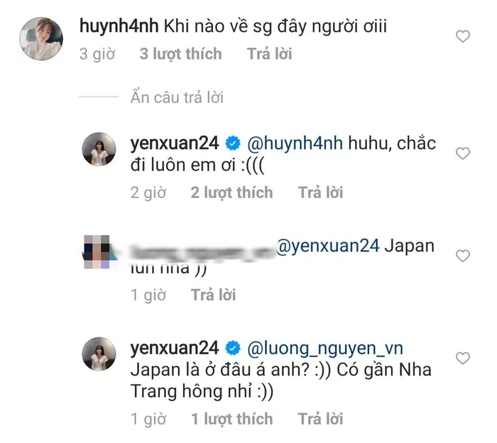 Huỳnh Anh hỏi khi nào về Việt Nam, Yến Xuân đưa ra câu trả lời bất ngờ - 1 Huỳnh Anh hỏi khi nào về Việt Nam, Yến Xuân đưa ra câu trả lời bất ngờ - 1