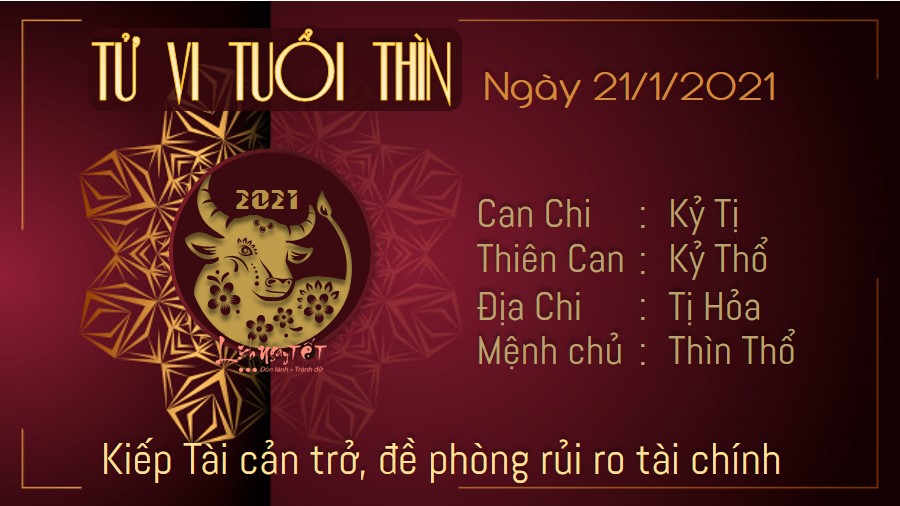 Tử vi thứ 5 ngày 21/01/2021 của 12 con giáp: Mùi tự tin, Thìn gặp rủi ro - 4 Tử vi thứ 5 ngày 21/01/2021 của 12 con giáp: Mùi tự tin, Thìn gặp rủi ro - 4