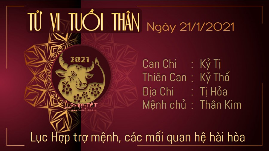 Tử vi thứ 5 ngày 21/01/2021 của 12 con giáp: Mùi tự tin, Thìn gặp rủi ro - 8 Tử vi thứ 5 ngày 21/01/2021 của 12 con giáp: Mùi tự tin, Thìn gặp rủi ro - 8