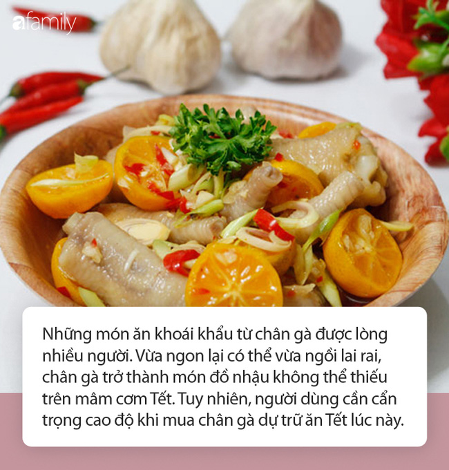 Thời điểm cận Tết mua chân gà để ăn nhậu, chuyên gia khuyến cáo 3 điều quan trọng - 1 Thời điểm cận Tết mua chân gà để ăn nhậu, chuyên gia khuyến cáo 3 điều quan trọng - 1