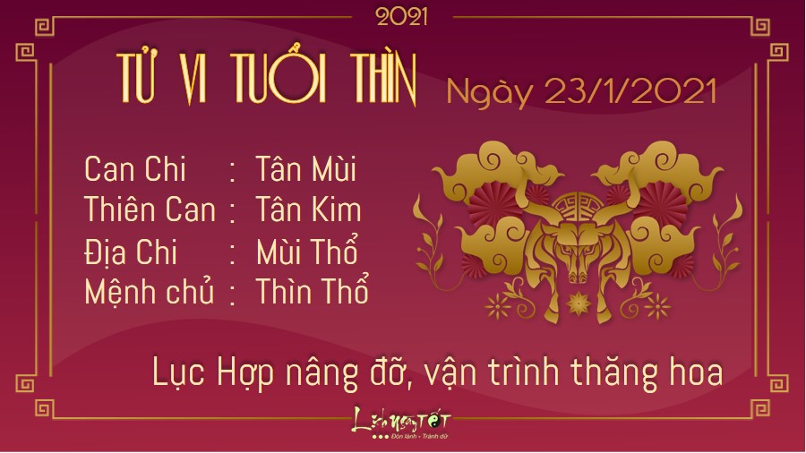 Tử vi thứ 7 ngày 23/01/2021 của 12 con giáp: Sửu đề phòng tiểu nhân, Tý ví tiền rủng rỉnh - 4 Tử vi thứ 7 ngày 23/01/2021 của 12 con giáp: Sửu đề phòng tiểu nhân, Tý ví tiền rủng rỉnh - 4