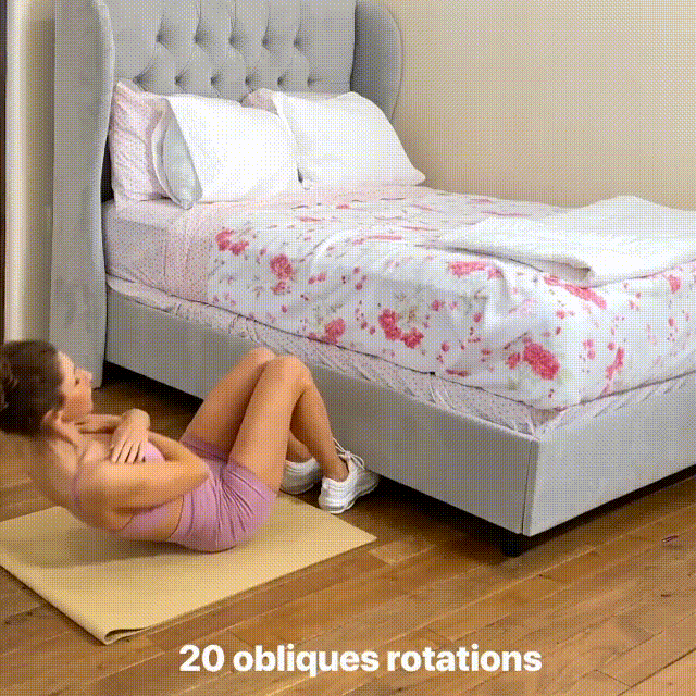 Để eo thon nhỏ đón Tết, các chị em dành ra 10 phút tập 6 động tác này mỗi tối là body đẹp chuẩn - 5 Để eo thon nhỏ đón Tết, các chị em dành ra 10 phút tập 6 động tác này mỗi tối là body đẹp chuẩn - 5