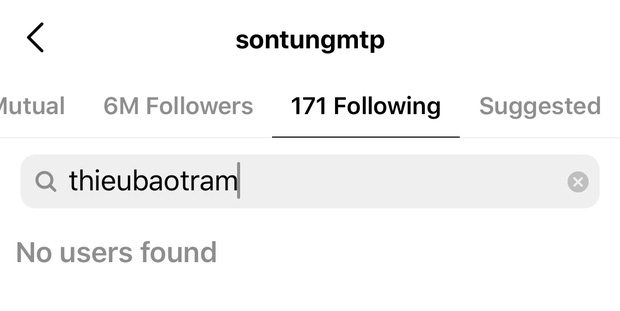 Sơn Tùng M-TP unfollow Thiều Bảo Trâm, Hải Tú thành cô gái Việt duy nhất được 'Sếp' nhấn theo dõi - 1 Sơn Tùng M-TP unfollow Thiều Bảo Trâm, Hải Tú thành cô gái Việt duy nhất được 'Sếp' nhấn theo dõi - 1