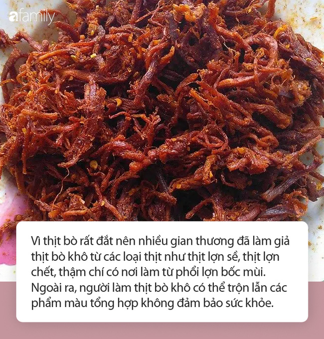 Cận Tết, cẩn trọng thịt lợn sề, lợn bệnh, phổi bò đội lốt thịt bò khô làm 'đau' ví, hại thân! - 1 Cận Tết, cẩn trọng thịt lợn sề, lợn bệnh, phổi bò đội lốt thịt bò khô làm 'đau' ví, hại thân! - 1