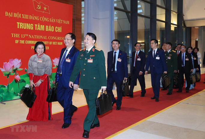 Chùm ảnh: Tổng Bí thư, Chủ tịch nước và các đại biểu dự phiên trù bị Đại hội XIII - 10 Chùm ảnh: Tổng Bí thư, Chủ tịch nước và các đại biểu dự phiên trù bị Đại hội XIII - 10